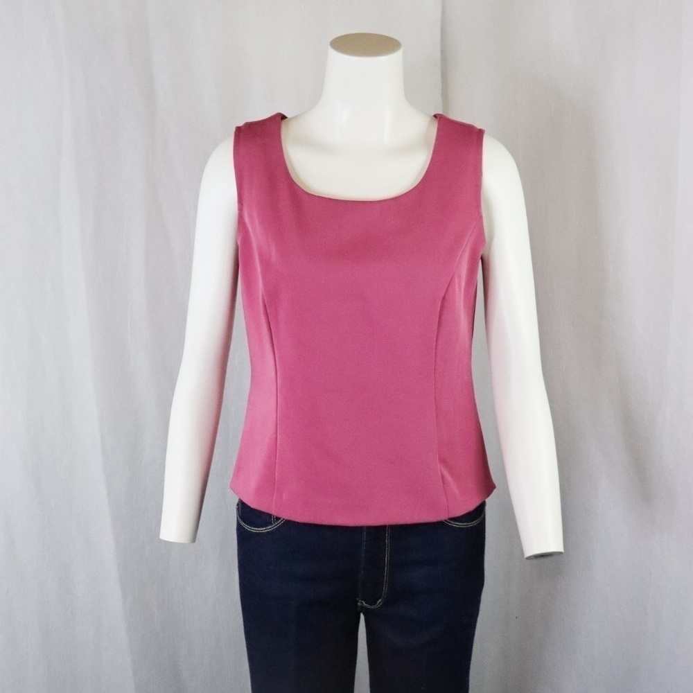 VINTAGE Jessica Mauve Structured Top